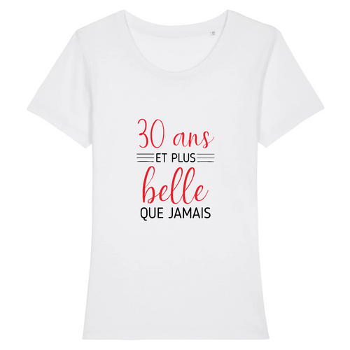 T-Shirt Femme Anniversaire 30 ans