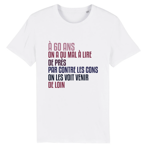 T-Shirt Anniversaire Addiction 60 Ans Femme - Marque - Modèle