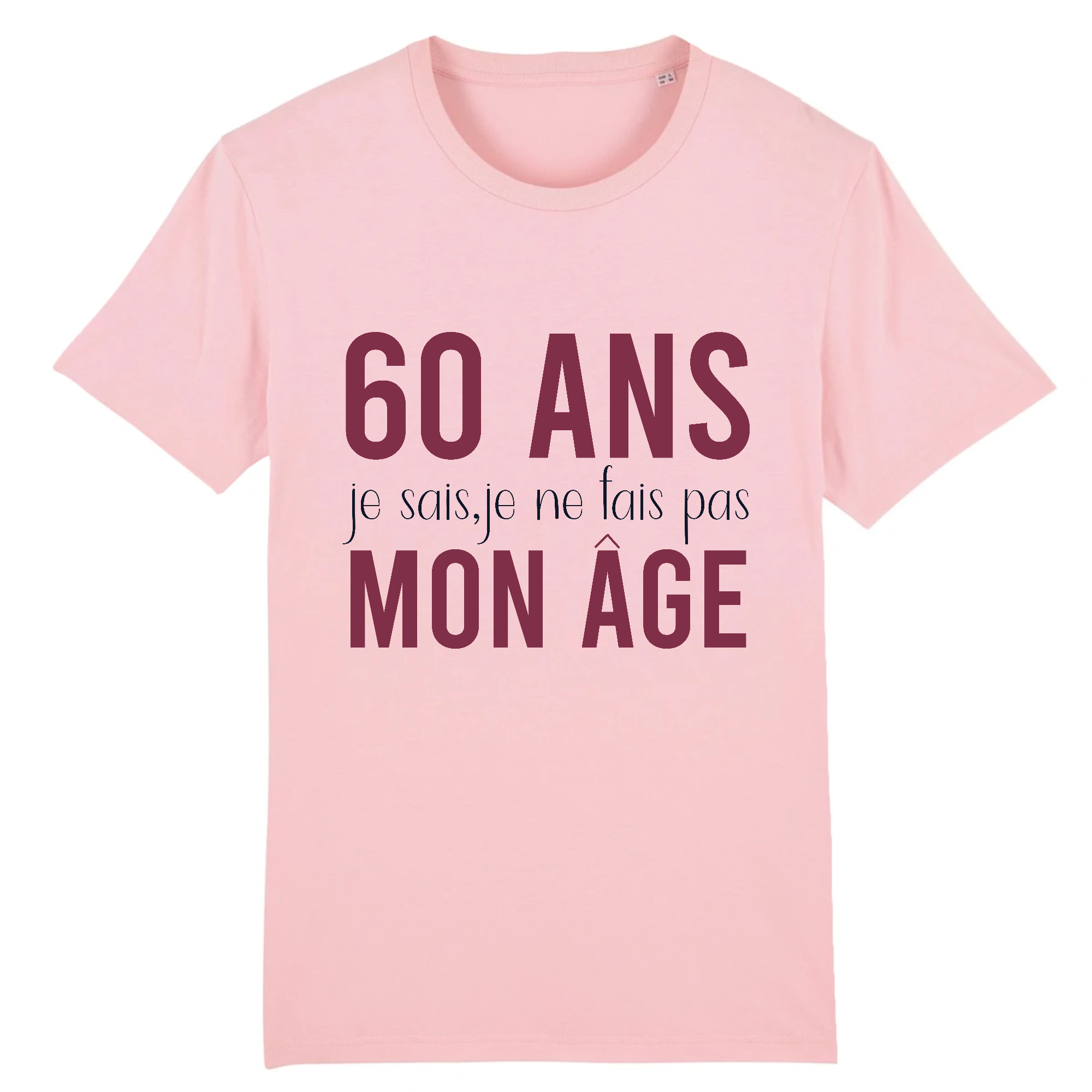 T-shirt 60 ans femme