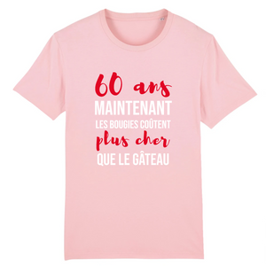 T-shirt anniversaire 60 ans bogosse 60 ans cadeau humour