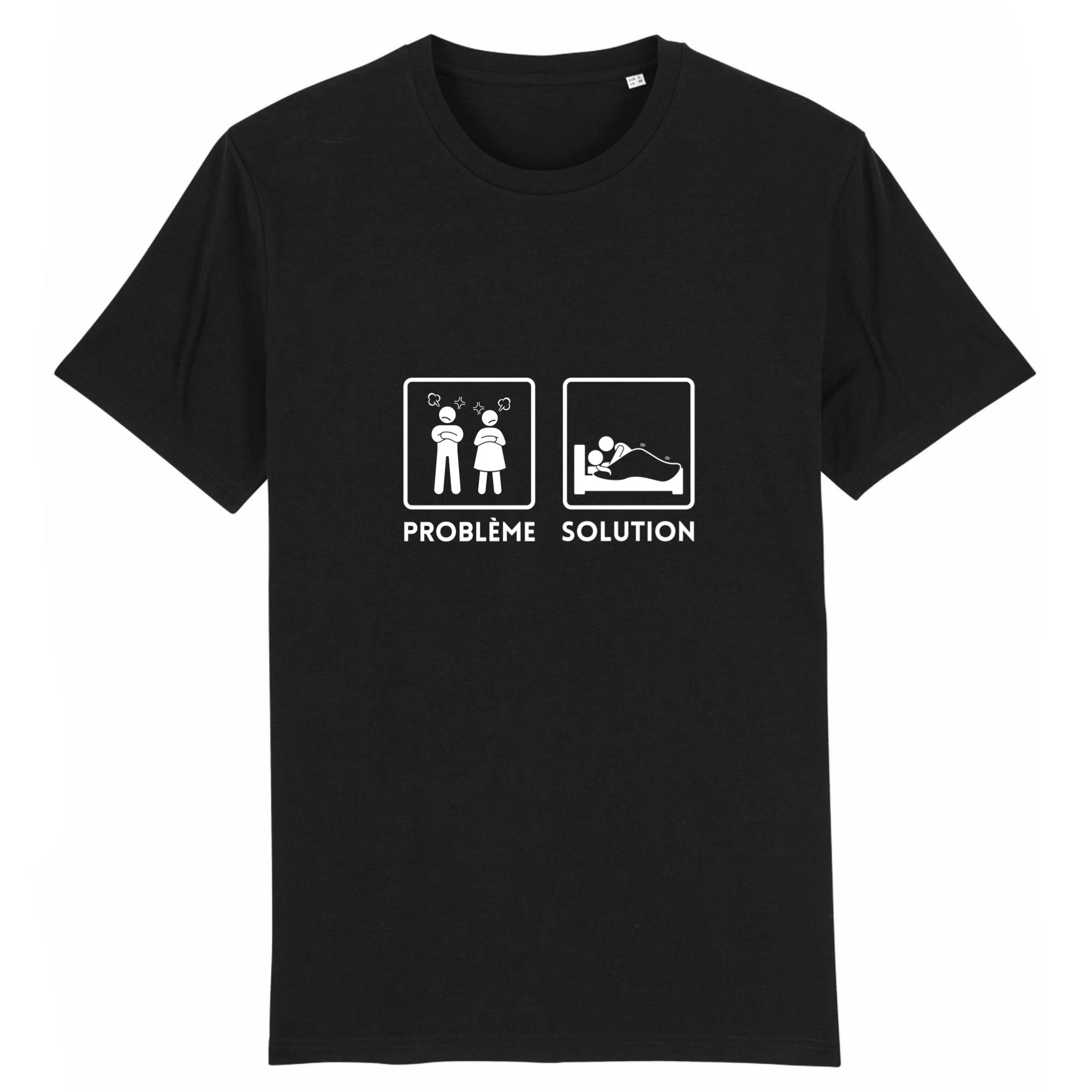 Couple: problème et solution, sexe humour – tshirt-family.com