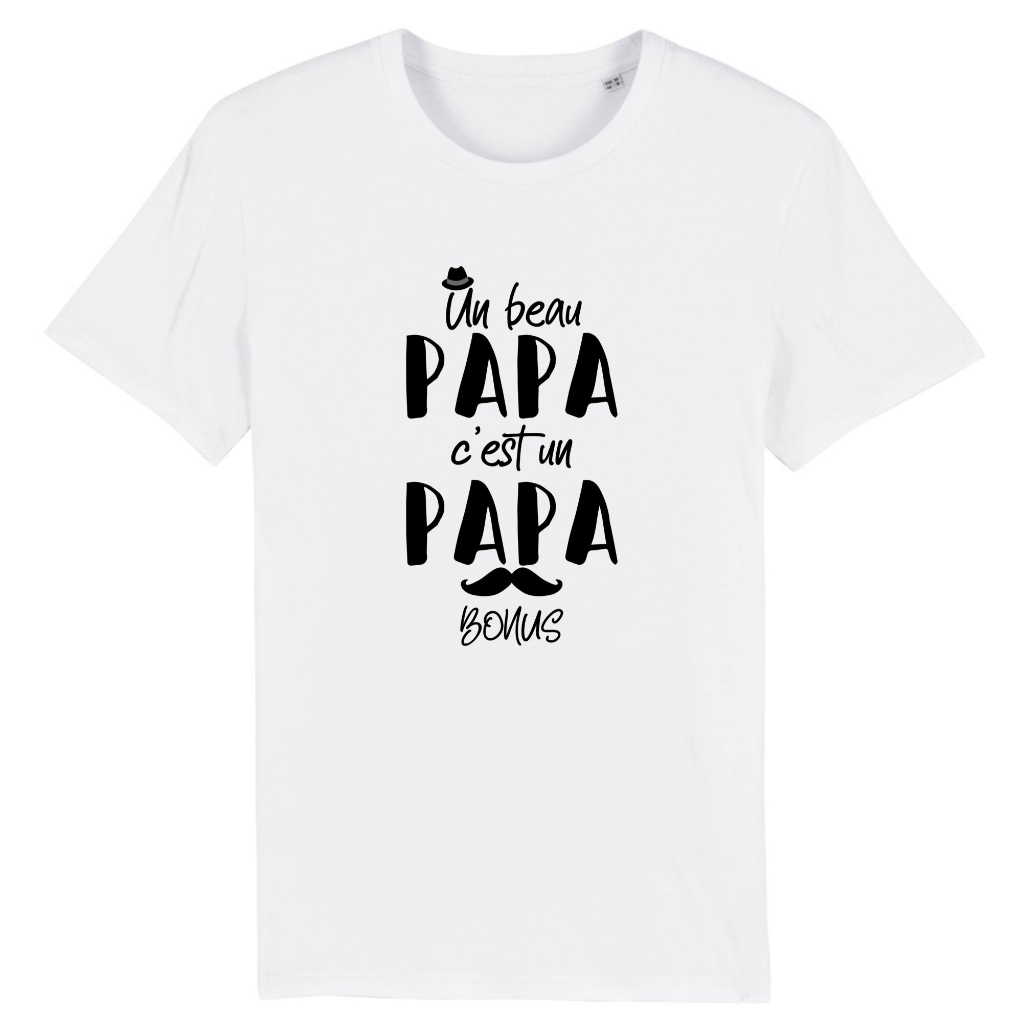 t-shirt beau-papa, papa bonus –