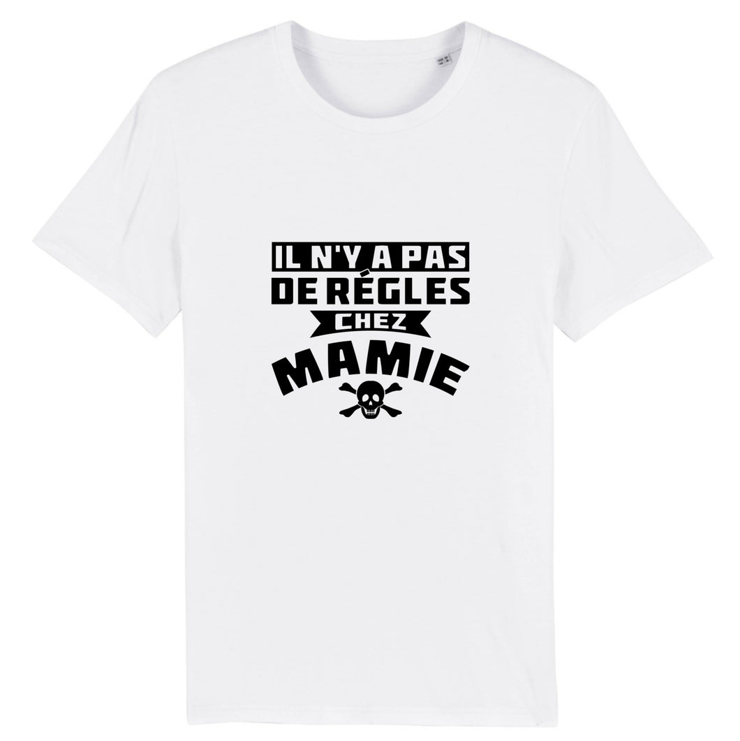 Stanley/Stella Rocker - DTG - T-shirt Il N'y Pas De Règles Chez Mamie