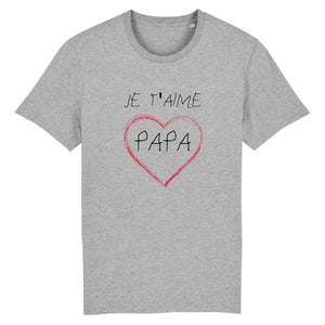 Stanley/Stella Rocker - DTG - T-shirt Je T'aime Papa