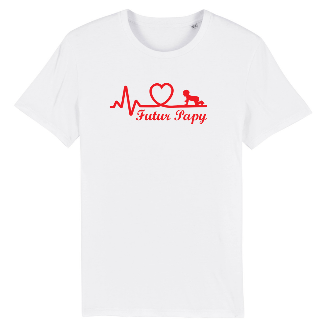 Stanley/Stella Rocker - DTG - T-shirt Je Vais être Papy, Futur Papy