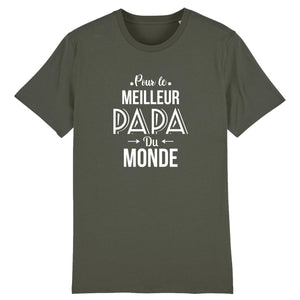 Stanley/Stella Rocker - DTG - T-shirt Meilleur Papa Du Monde, Cadeau Papa