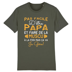 Stanley/Stella Rocker - DTG - T-shirt Papa Musculation