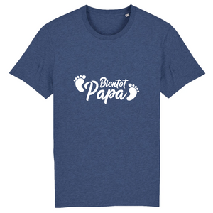 Tee-shirt bientôt PAPA, idée cadeau futur papa